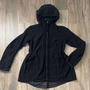 lululemon athletica Black Hooded Utility Anorak Jacket